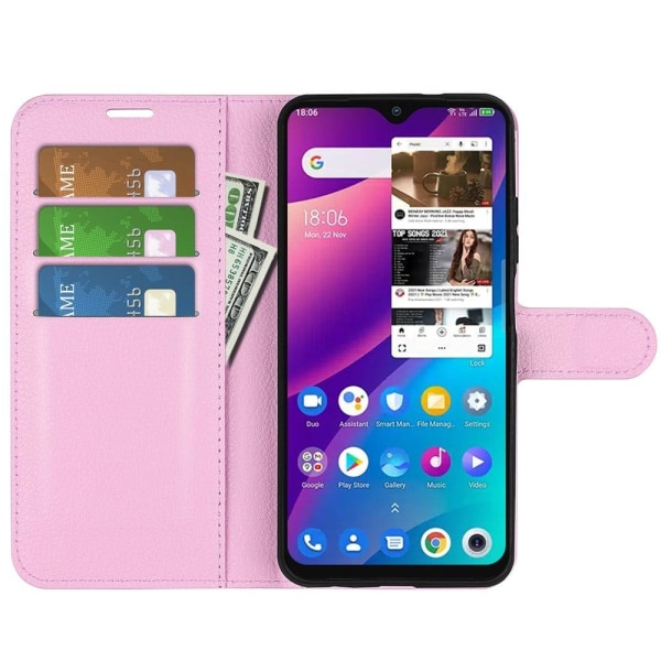 Klassisk Tcl 306 / 305 / 30e / 30se Flip Etui - Lyserød Pink