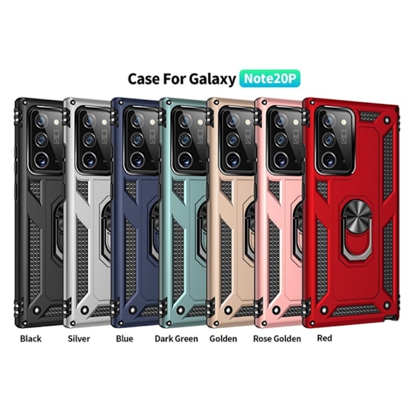 Bofink Combat Samsung Galaxy Note 20 Ultra kotelot - Punainen Red