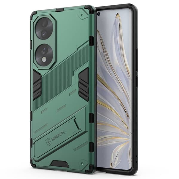 Iskunkestävä hybridikotelo Honor 70 - Vihreä Green