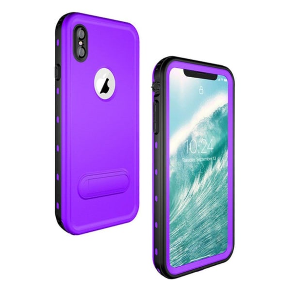 iPhone Xs Max REDPEPPER hybriidi muovinen isku ja naarmu kestävä Purple