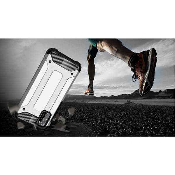 Suoja Samsung Galaxy A02s (166mm) kotelot - Hopea Silver grey