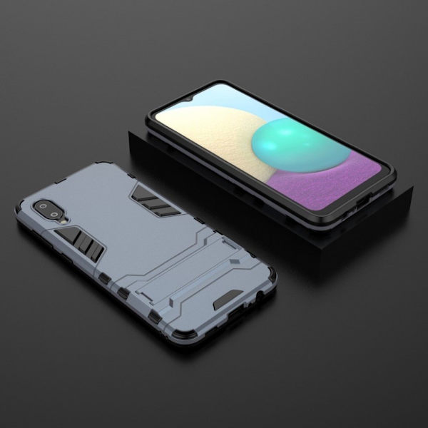Cool Guard Samsung Galaxy A02 skal - Blå Blå