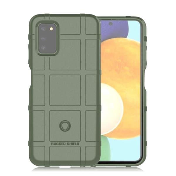 Rugged Shield Etui Samsung Galaxy A03s - Grønn Green
