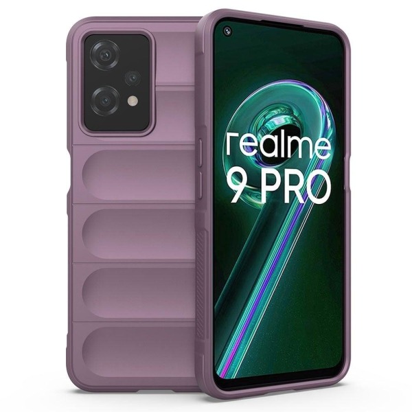 Soft gripformed cover for Realme 9 Pro - Light Purple Purple
