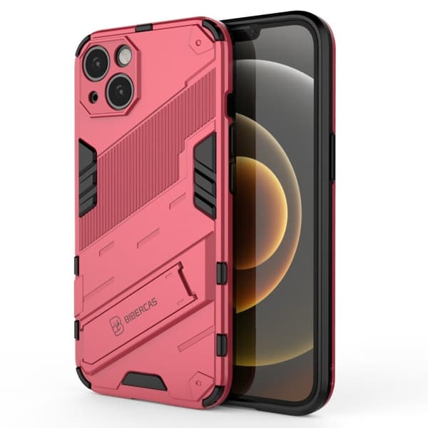 Støtsikkert hybriddeksel for iPhone 13 - Rose Pink
