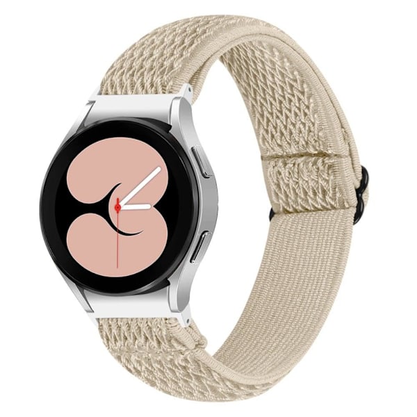 Samsung Galaxy Watch 5 / 5 Pro / 4 klockarmband i nylon - Aprikos Beige