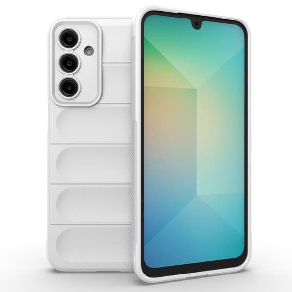 Blødt grebsformet Samsung Galaxy A16 cover - Hvid White
