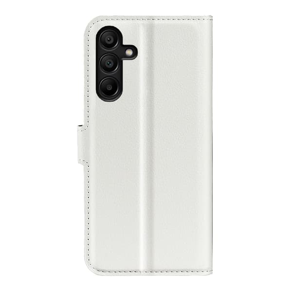 Klassisk Samsung Galaxy M15 flip etui - Hvid White