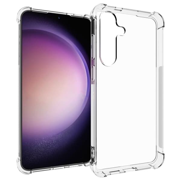 Lux-Case Turvatyynyn suojus Samsung Galaxy S24 Plus -puhelimelle Transparent
