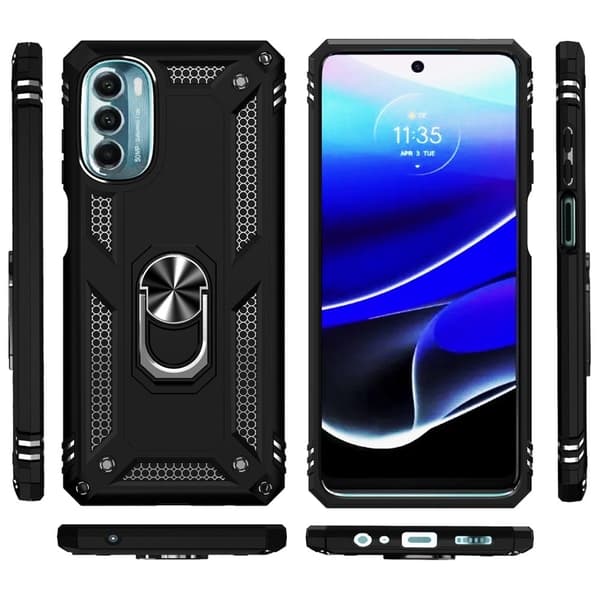 Bofink Combat Motorola Moto G (2022) Etui - Sort Black
