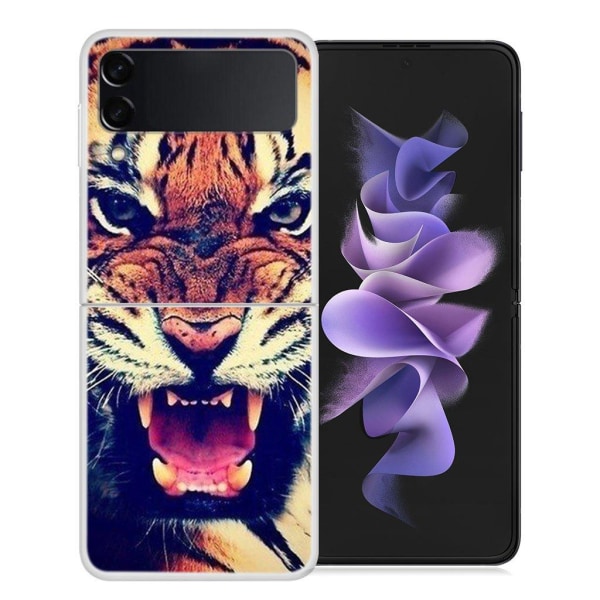 Deco Samsung Galaxy Z Flip3 5G cover - Tiger Multicolor