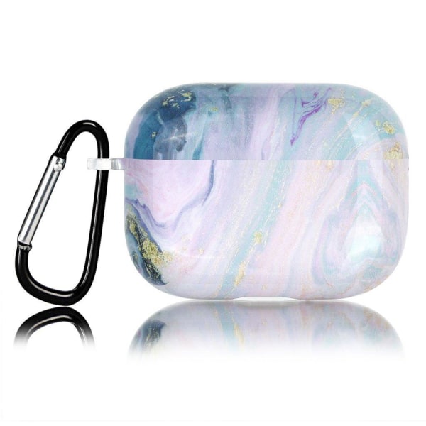Airpods Pro marble pattern case - Blue Blue