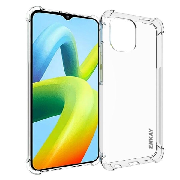 ENKAY klart faldsikkert etui til Xiaomi Redmi A1 Transparent