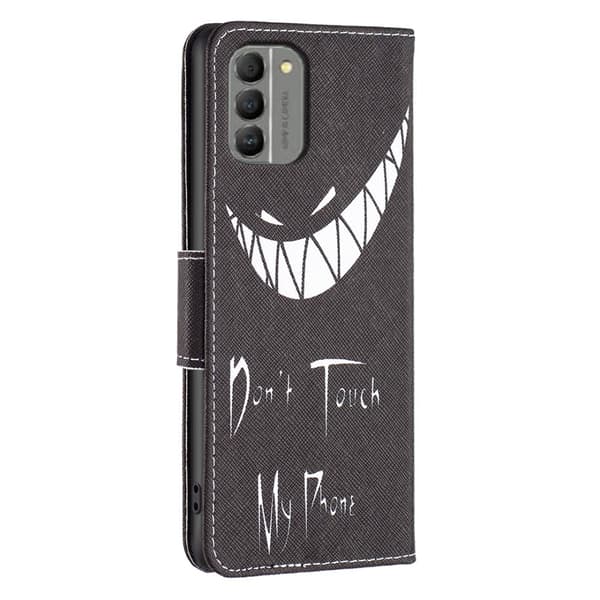 Wonderland Nokia G310 Flippetui - Don't Touch My Phone Black