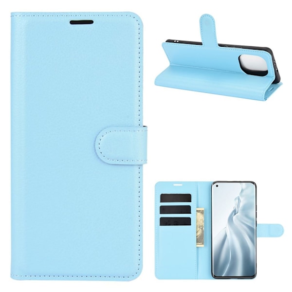 Classic Xiaomi Mi 11 Flip Etui - Blå Blue