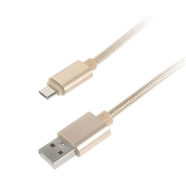 2M Mikro USB Latauskaapeli - Kulta Gold