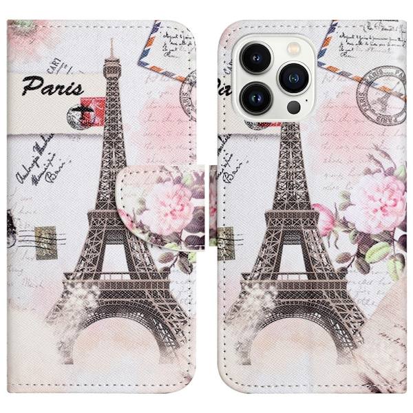 Wonderland iPhone 16 Pro Max flip-etui - Tårn Pink