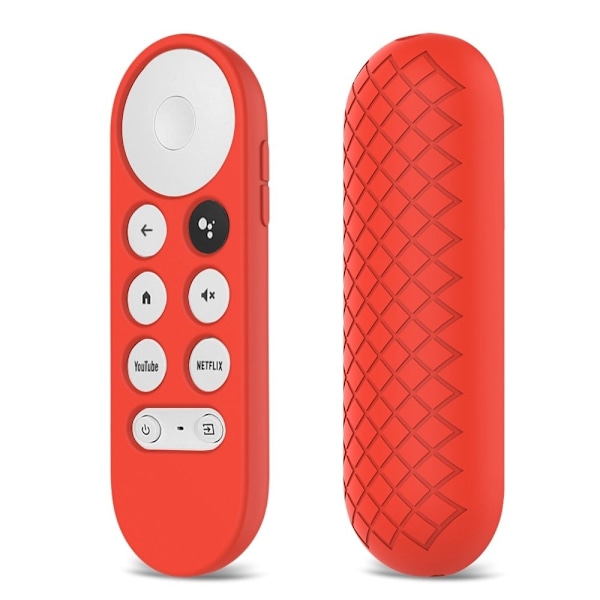 Google Chromecast 2020 TV silikonisuojus - Punainen Red