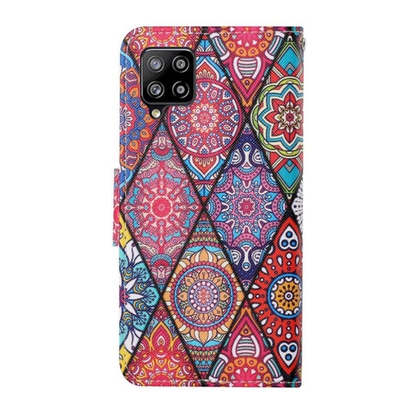 Wonderland Samsung Galaxy A42 5G Flip Etui - Mandala Mønster Multicolor