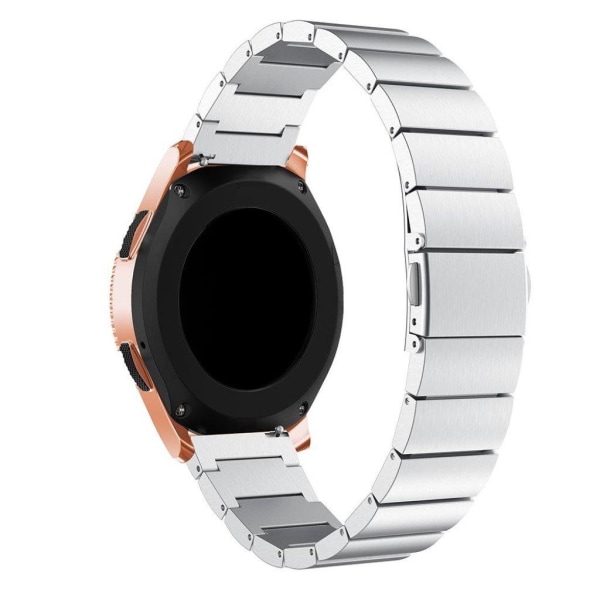 Samsung Galaxy Watch (42mm) klockarmband i rostfritt stål - Silv Silvergrå