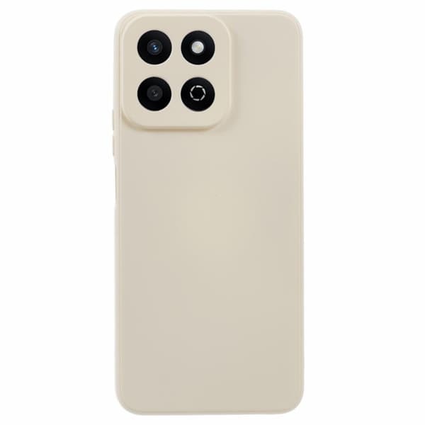 Mikrofiberforet blødt gummi Honor Play 60 Plus cover - Hvid White
