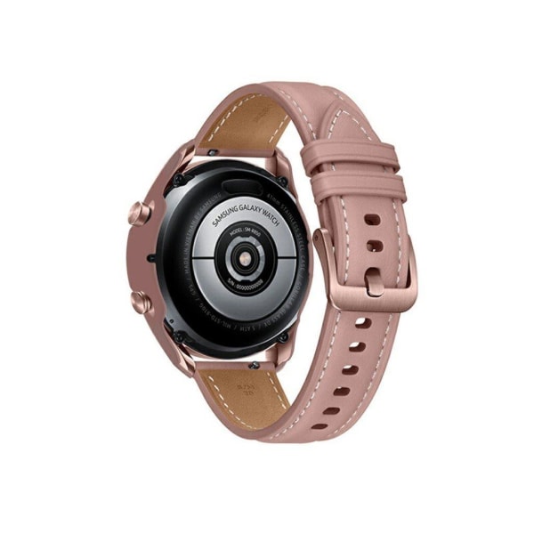 Samsung Galaxy Watch 3 (41mm) gummerad hållbar ram - brun Brun