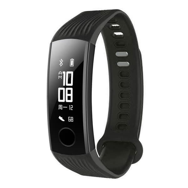 Huawei Honor Band 3 silikone Urrem - Sort Black