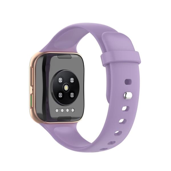Oppo Watch (41mm) simple silikone rem - lyselilla Purple