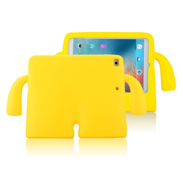 iPad (2017) Söt 3D barnvänligt fodral - Gul Gul