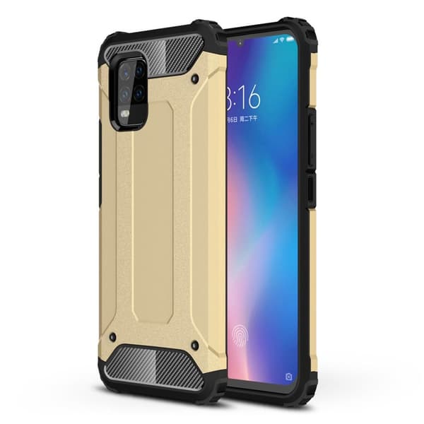 Armour Guard deksel - Xiaomi Mi 10 Lite 5G - Gull Gold