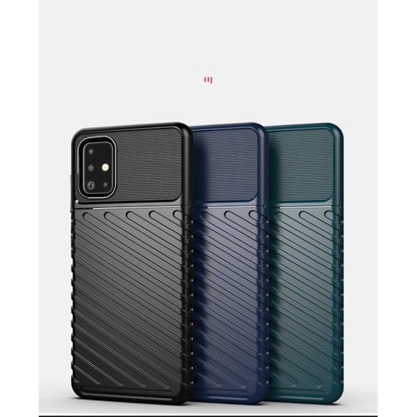 Thunder Samsung Galaxy A71 cover – Sort Black
