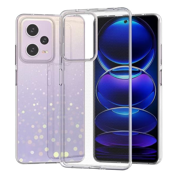 Ultratyndt gennemsigtigt etui til Xiaomi Redmi Note 12 Pro Plus Transparent