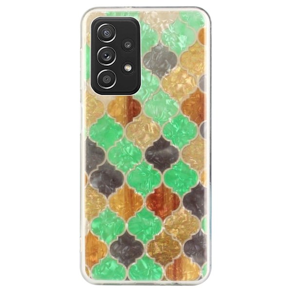 Deco Samsung Galaxy A33 5G Suojakotelo - Green Splicing Green