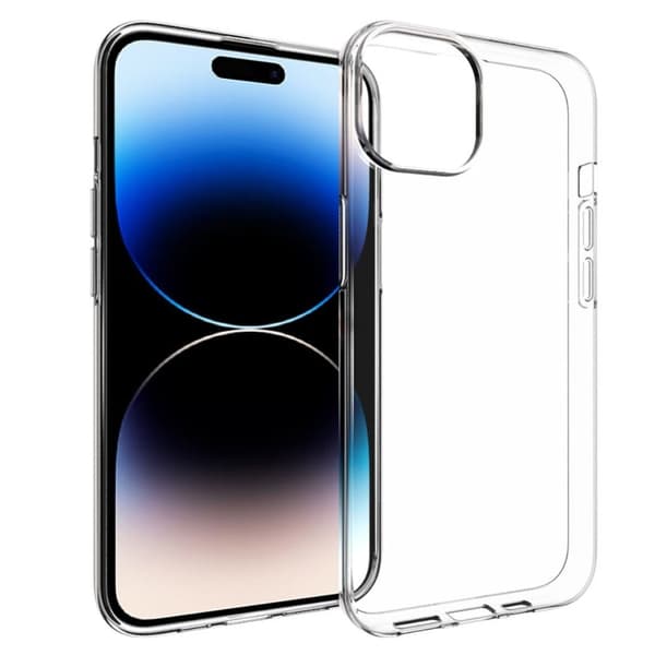 Lux-Case Airbag-skal för iPhone 15 Transparent