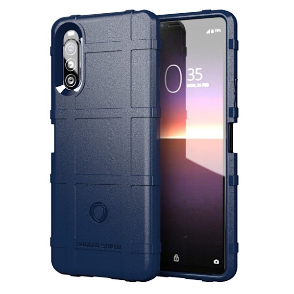 Rugged Shield Sony Xperia 10 II deksel - Blå Blue