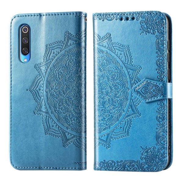 Mandala Xiaomi Mi 9 Pro etui - Blå Blue