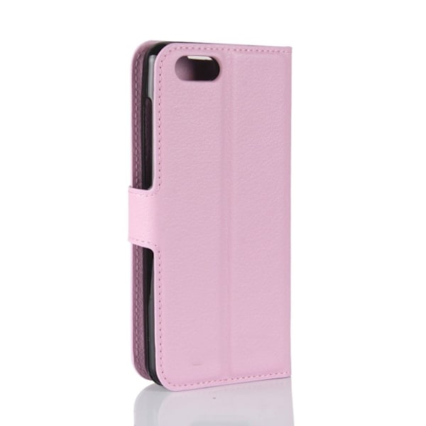 Asus Zenfone 4 Max ZC520KL litsi tekstuurinen suojakotelo - Pinkki Pink