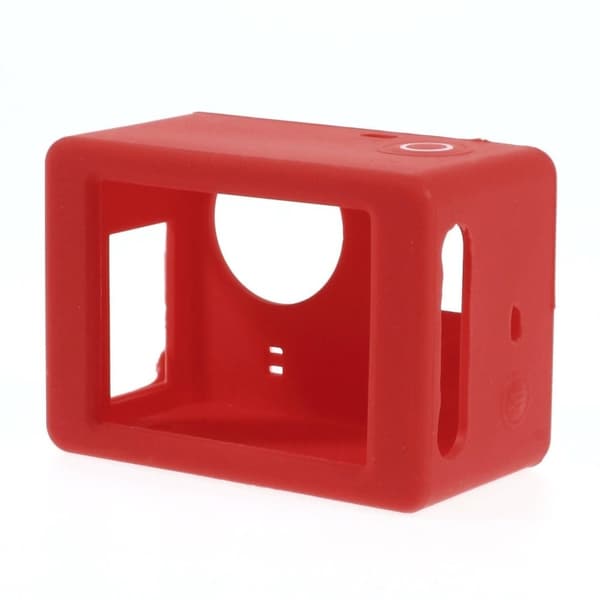 Beskyttende silikone etui til GoPro3 & 3+ - Rød Red