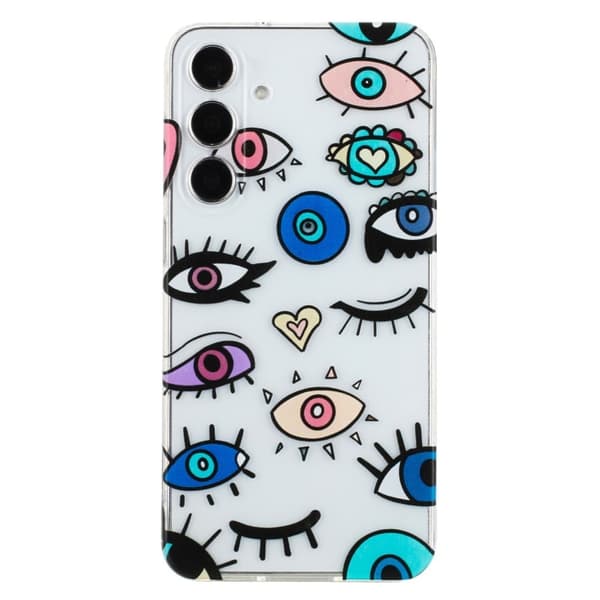 Vibe Samsung Galaxy A56 cover - Øjenmonster Blue