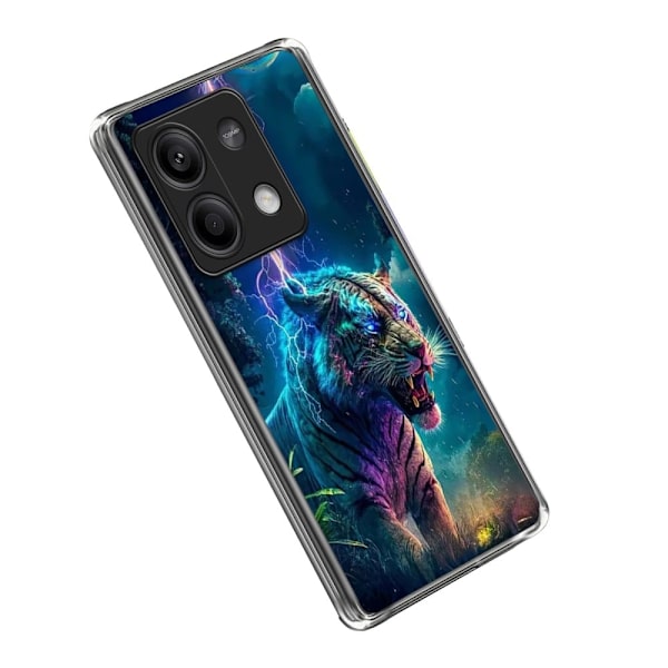 Vibe Xiaomi Redmi Note 13 4G deksel - Lyn Tiger Blue