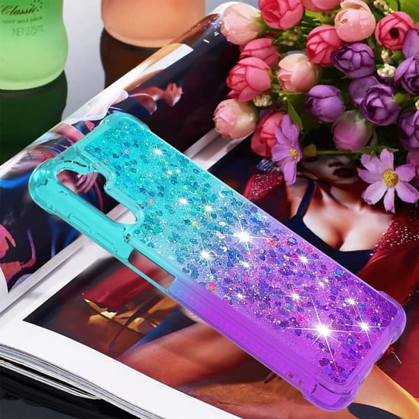 Princess Samsung Galaxy A13 5G Deksel - Blå / Lilla Multicolor