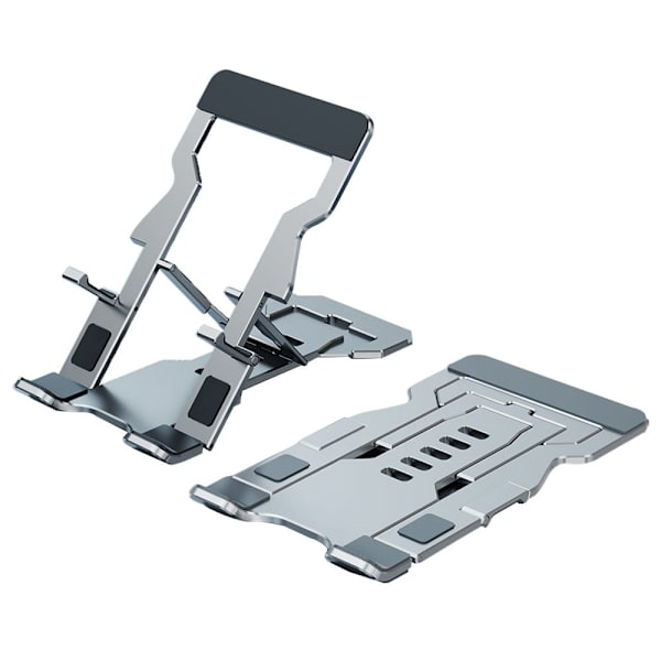 Fällbart mobilfäste i aluminiumlegering - Silver Silvergrå