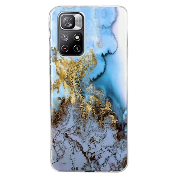 Marble Xiaomi Redmi Note 11T 5G / Note 11s 5g Etui - Seawater Blue Blue