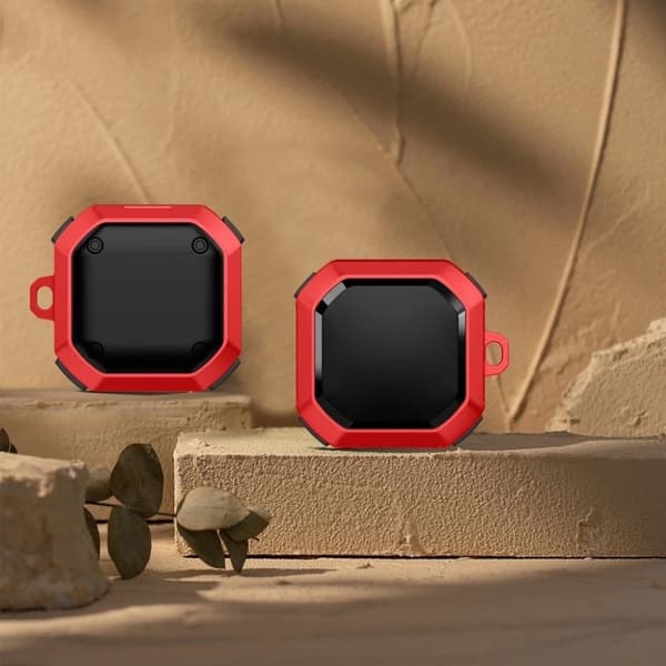 Samsung Buds Live gummibelagt etui - Rød Red