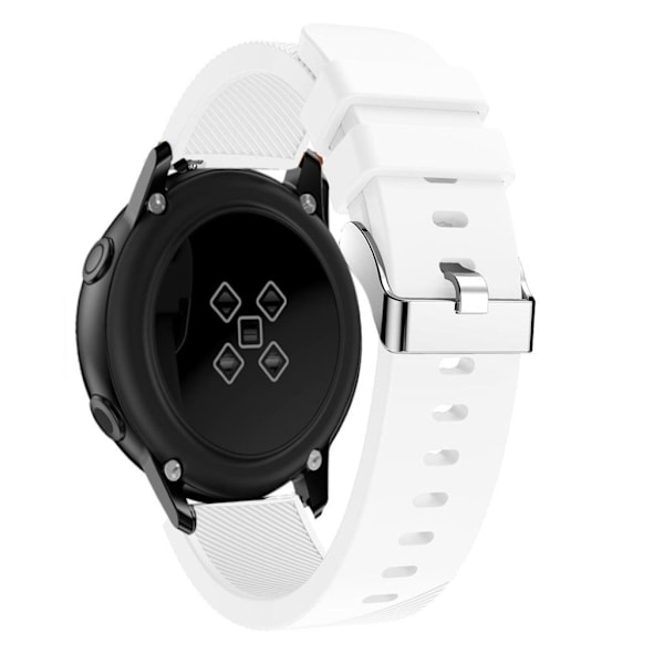 Samsung Galaxy Watch Active 20mm silikoneurrem - hvid White