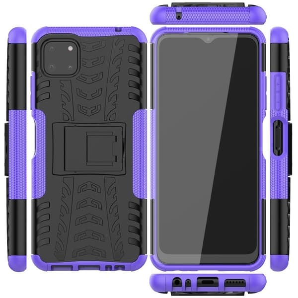 Offroad Samsung Galaxy A22 5G deksel - Lilla Purple