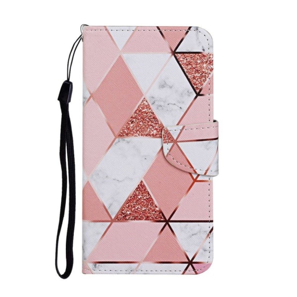 Wonderland iPhone 12 Mini flip etui - Stenkorn Pink