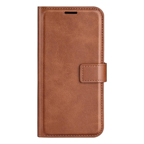 Lompakko Nahkakotelo For Motorola Edge 30 Pro / Edge X30 - Vaalean Ruskea Brown