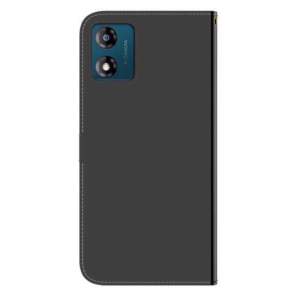 Mirror Motorola Moto E13 Läppäkotelo - Musta Black