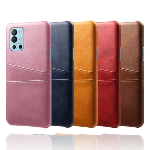 Dual Card Etui OnePlus 9R - Svart Black